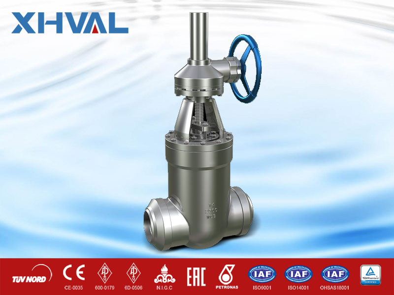 Cast steel pressure seal gate valve XHVAL