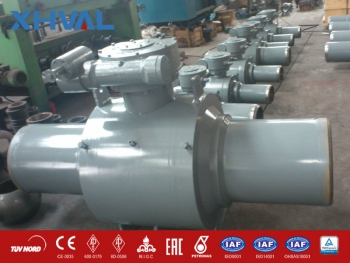 full welded trunnion ball valve