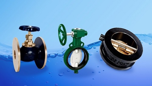 Ball valve and butterfly valve