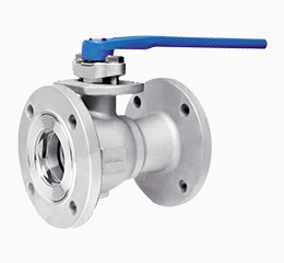 one piece floating ball valve