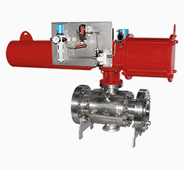 Dust Proof Forged Steel Trunnion Ball Valve