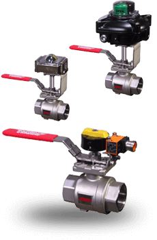 Manual Valves with Limit Switches