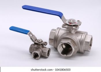 Picture of a ball valve