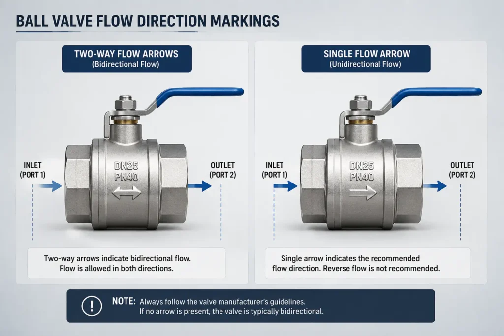 Ball Valve Flow Direction: When It Matters & How to Check