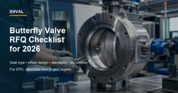 Industrial butterfly valve RFQ checklist cover image
