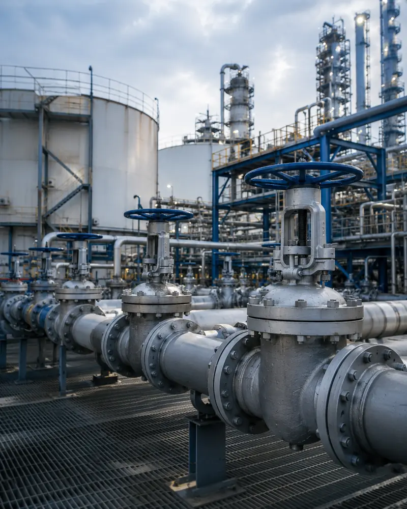 Chemical process valve application