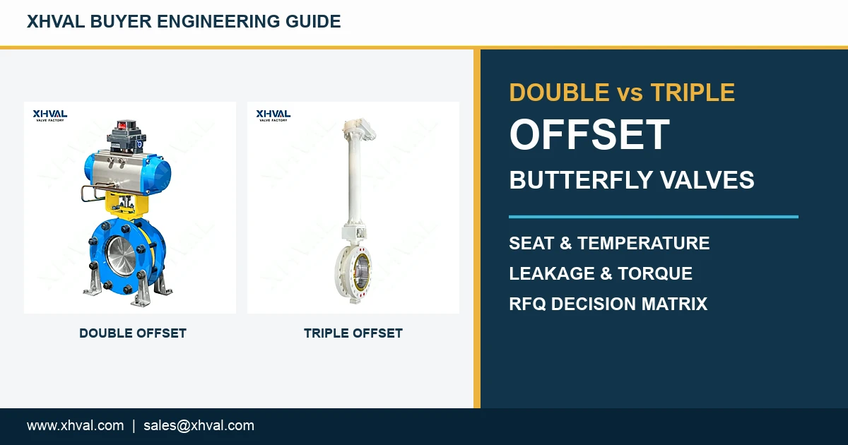 XHVAL double-offset versus triple-offset butterfly valve RFQ decision guide